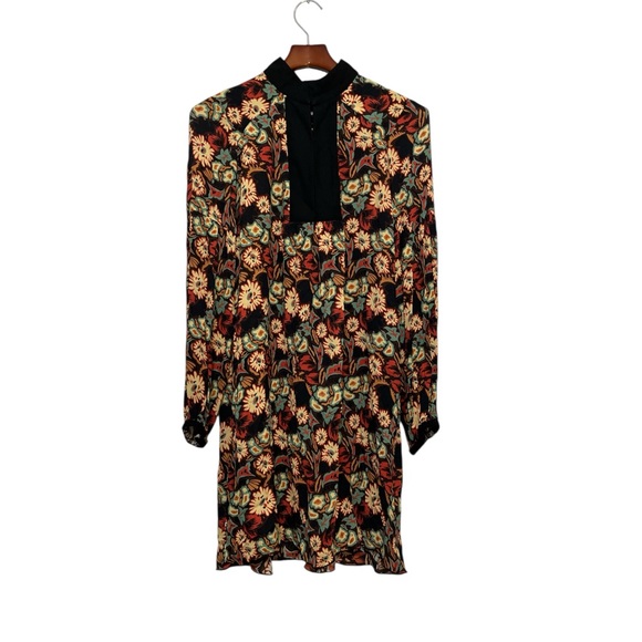 Anna Sui Floral Larkspur Fields Dress - Picture 4 of 15